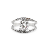 925 Sterling Silver CZ Bridal Ring