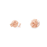 14K Morganite Studs