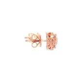 14K Morganite Studs