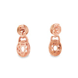 14K Morganite Earrings