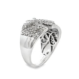 925 Sterling Silver CZ Band