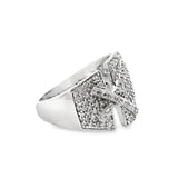 925 Sterling Silver CZ Band