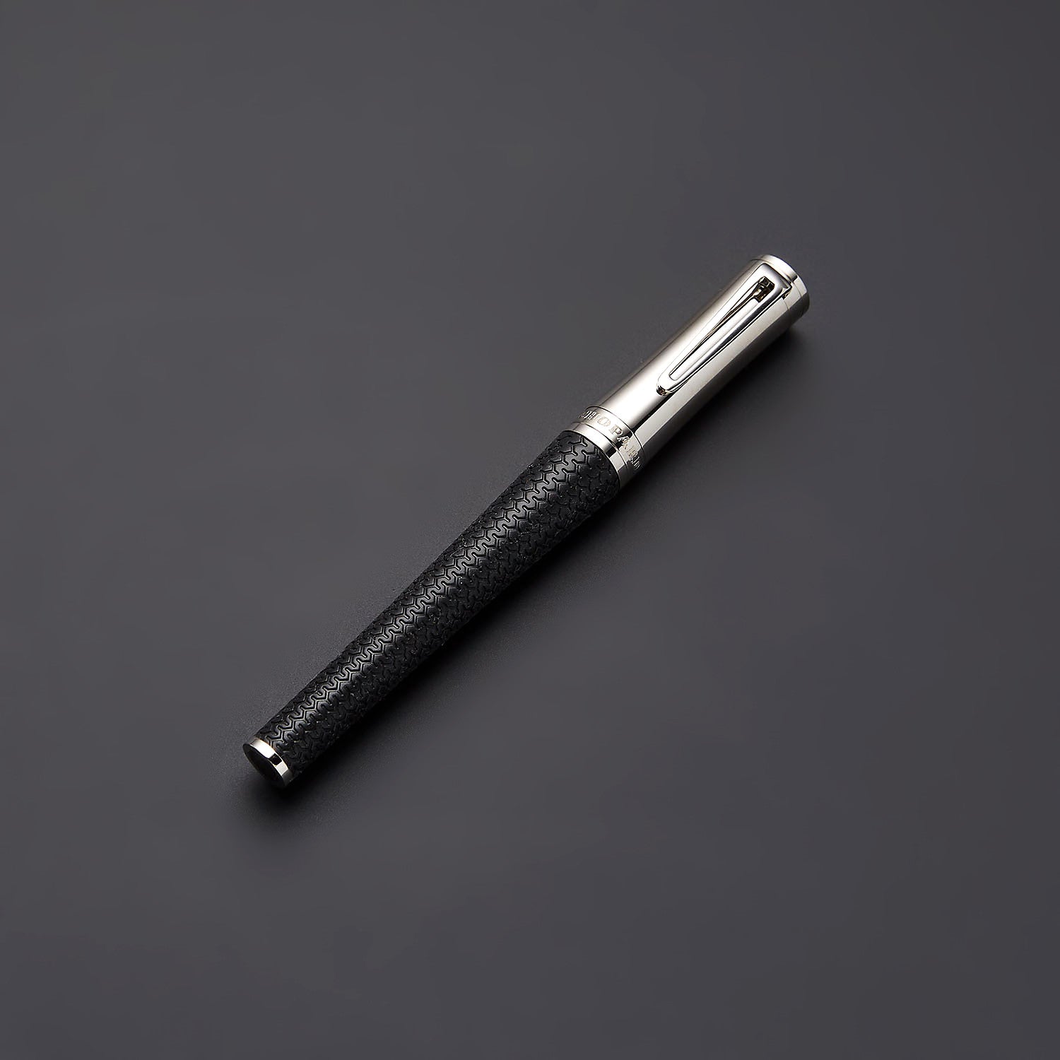 Racing Palladium + Black Rubber Rollerball Pen - Chopard